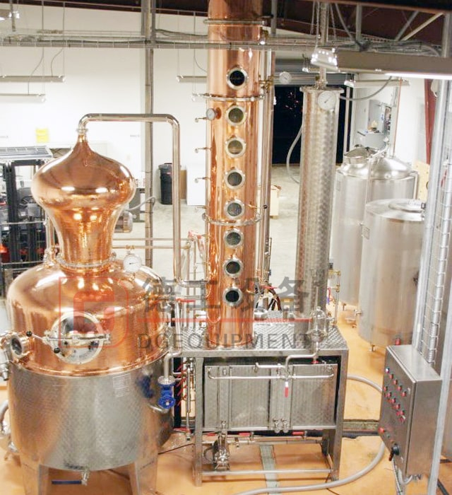 Premium L Copper Pot Still Commercial Copper Distillery For Brandy