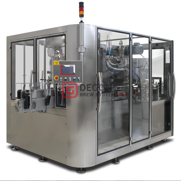 Professional carbonated drink fully automated canning machine for sale