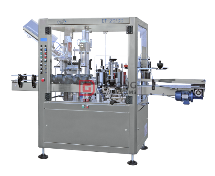 CE Fully Automatiec Labelling Machien for Glass Round Bottles in China ...