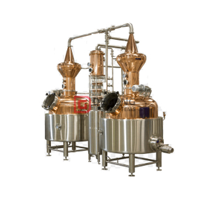 200 Gallon Copper Column Batch Still System Distillation Machine for Distilling