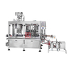 14-12-4 Automatic beer bottling machine 3 in 1 glass bottle filling&capping&cleaing system 