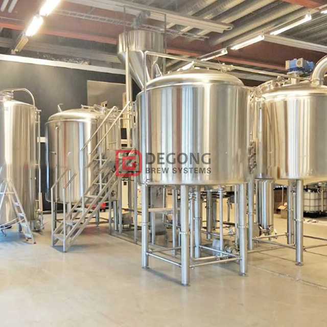 1000L Turnkey Steam Beer Brewing System Superior Quality Brewery Equipment in France