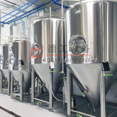 500L-1000L Single Wall Double Wall Sus304/316 Fermentation Tank To Beer Fermenter for Sale