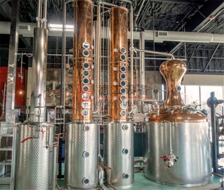 10HL 1000L Craft copper vodka gin whisky brandy distillery equipment
