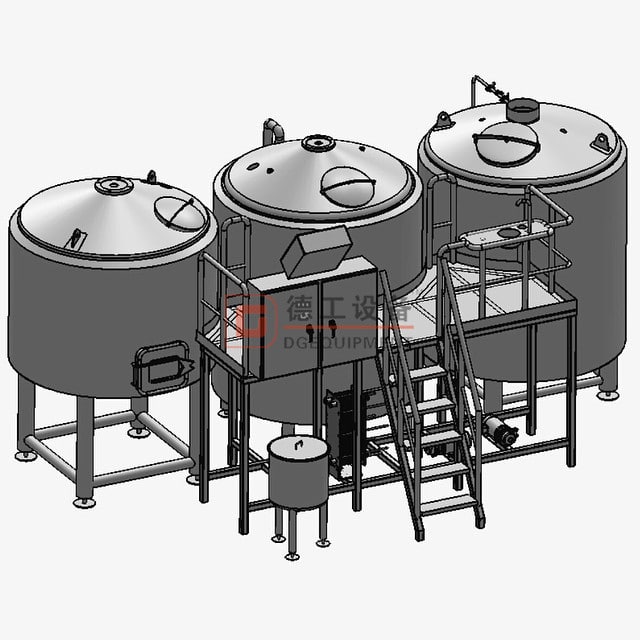 3.5bbl 5bbl 7bbl 10bbl and larger complete brewing system single tank for breweries