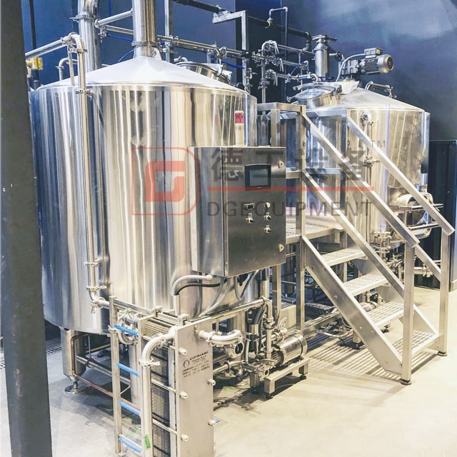 TUV PED CE 1000L 1500L Beer Brewing Equipment Turnkey ...