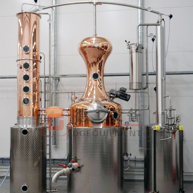 1000L Distilling Equipment Copper Onion Head/column for Sale Buy