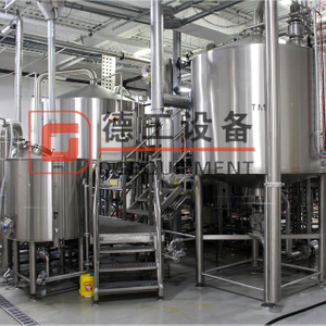 20BBL 2500L Commerical Use High Automation Professional Large Brewery Equipment for Wheat/barley/sorghum Beer