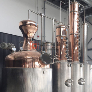 DEGONG 50L -5000L Copper distillation equipment Whisky Distillery shelf distillers 