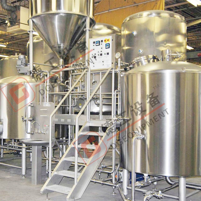 7BBL 3vessel Beer Brewhouse with Steam/electric Heating American Beer