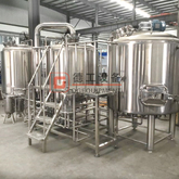 600L 800L 1000L Craft Beer Brewing System Sus304 2-vessel Brewhouse System All Grain Brewing System for Sale