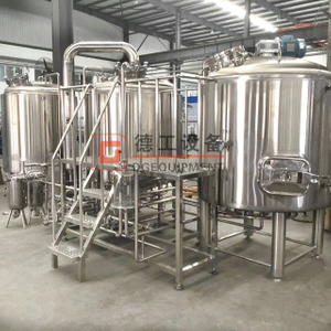 600L 800L 1000L Craft Beer Brewing System Sus304 2-vessel Brewhouse System All Grain Brewing System for Sale