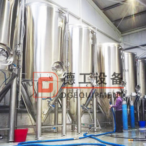 2000L Premium Quality SUS304 Fermentation Vessel Conical Dimple Jacket Fermenter 