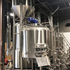 500L 1000L 2000L Customized Brewery Equipment Used 2/3 Vessel Beer Brewhouse with Steam/electric Heating Method
