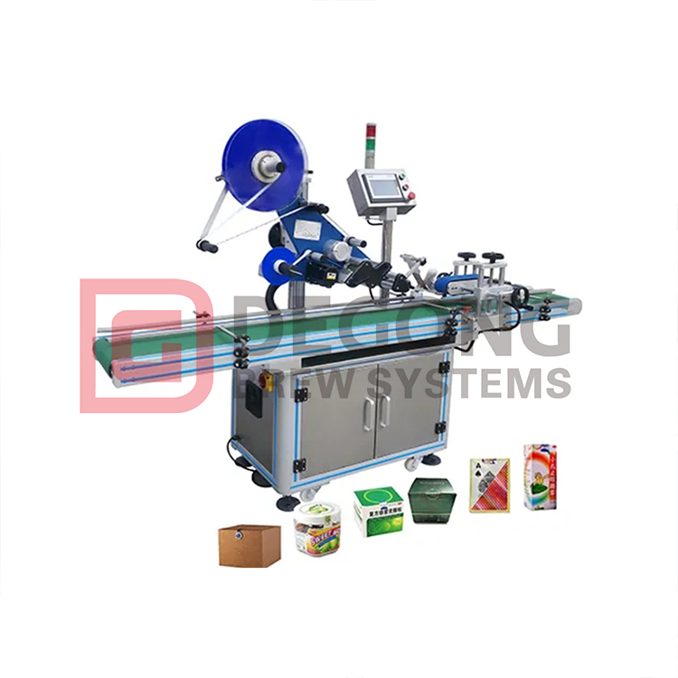Automatic single-sided machine labeling box carton large can brushing machine, packaging box corner marking machine, label applicator