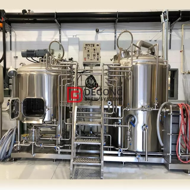 500l stainless steel Commercial Beer Brewing Equipment in Brewpub