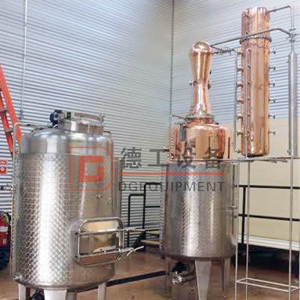 500L Copper Craft Distillation Equipment Commercial Distiller Professional Manufacturer for Sale