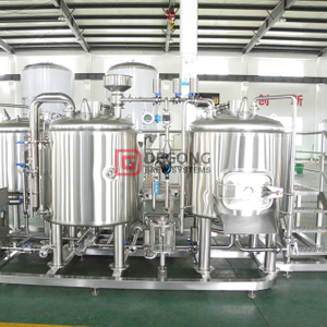 500L Customizable Craft Beer Brewing Equipment Restaurant Used Stainless Steel Beer Brewhouse
