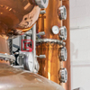 1000L copper vodka gin whisky brandy distillery equipment for distilling alcohol DEGONG supplier