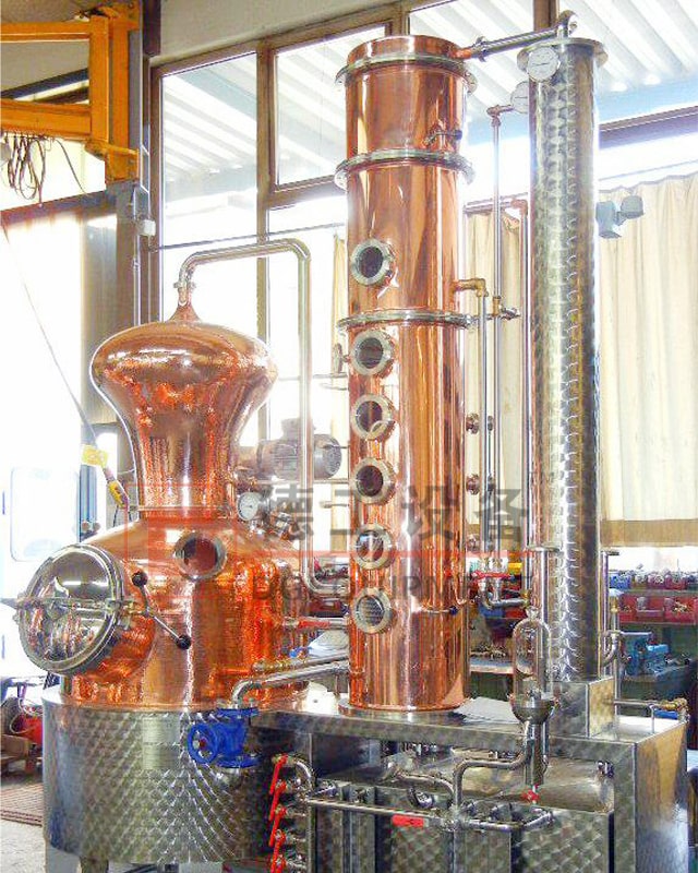 1000L Distilling Equipment Copper Onion Head/column for Sale Buy