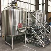 1000L automatic steam heated micro brewhouse beer brewing equipment manufacturer 