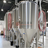 5BBL Commercial Stainless Steel Dimple Jacket Beer Fermentation Tank / Cylindrical Conical Tank