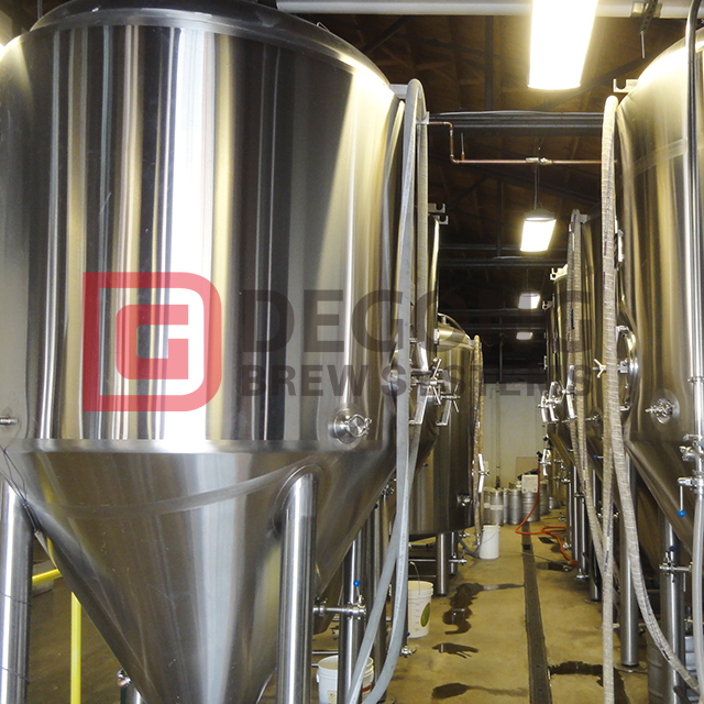  1000l Brewery Equipment Stainless Steel 3vessel with Steam Heated for Sale DEGONG Manufacturer