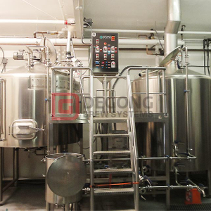 Turnkey Brewing System 10BBL Beer Brewhouse Stainless Steel Complete Brewery Project for Sale