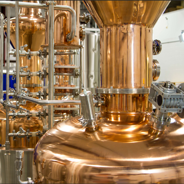 1000L Copper Pot Stills Commercial Distillation Equipment Copper