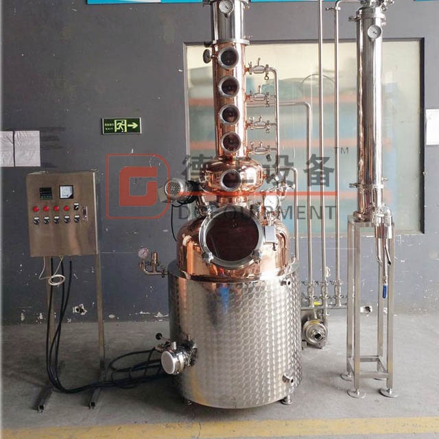 500L Craft Commercial Red Copper Gin Whisky Distillation ...