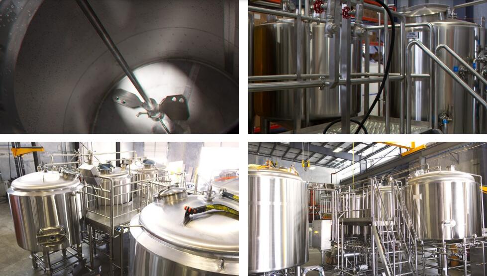 beer brewhouse mashing tank