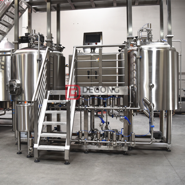 1000L Complete Turnkey Bru Pro Brewhouse System Commercial Brewing
